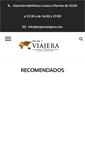 Mobile Screenshot of mujeryviajera.com